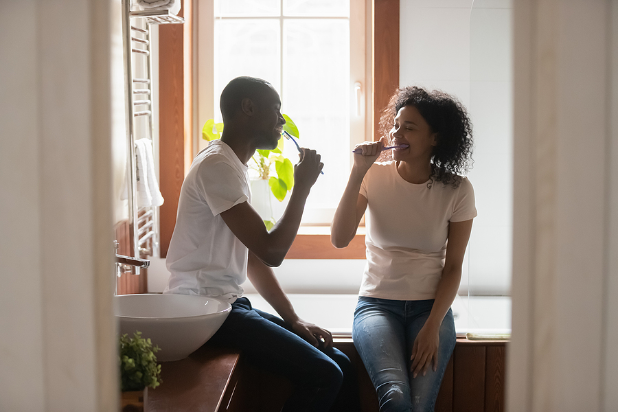 TO PREVENT GUM DISEASE, BRUSH AND FLOSS
